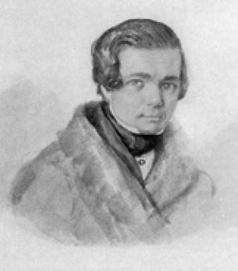 А. В. Кольцов. Рис. К. А. Горбунова А. В. Кольцов. Рис. К. А. Горбунова